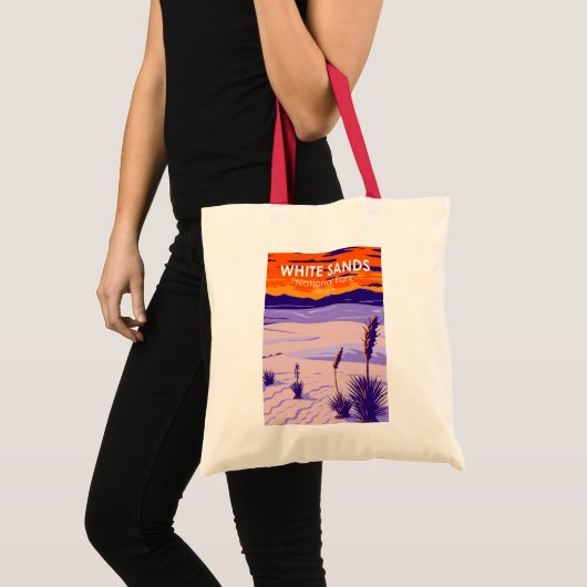 White Sands National Park New Mexico  Tote Bag (Voorkant (product))