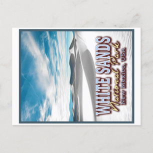 WHITE SANDS NATIONAL PARK - NEW MEXICO USA BRIEFKAART
