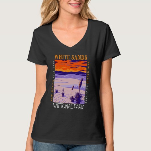 White Sands National Park T-shirt (Voorkant)
