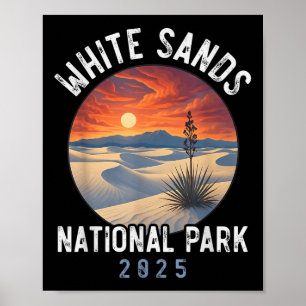 White Sands National Park Wandelsouvenir Mannen Vr Poster