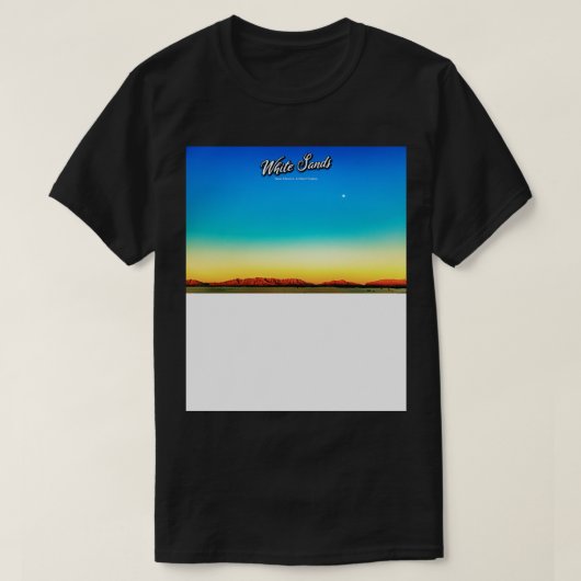 White Sands Sunrise T-shirt (Design voorkant)