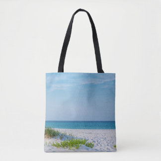 White Sandy Beach Florida Coastline Draagtas