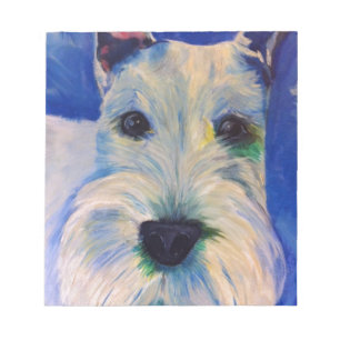 White Schnauzer's RULE! Notitieblok