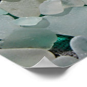 White Seafom Seaglass Poster (Hoek)