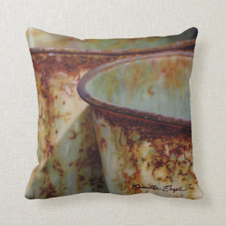 "White Series Abstract 2" door Camille Engel Kussen