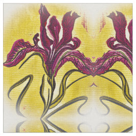 White Shadow Iris Stof