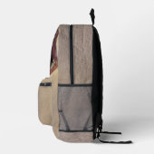 White Shark mouth Bedrukte Rugzak (Rechts)