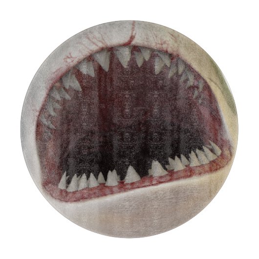 White shark  snijplank (Voorkant)