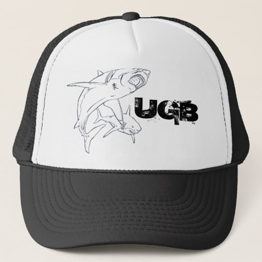 White Shark UGB Trucker Pet (Voorkant)