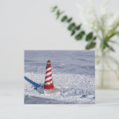 White Shoal Lighthouse Briefkaart (Staand voorkant)