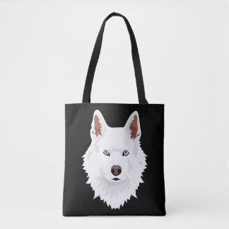 White Siberian Husky Canine - White Snow Dog Draagtas