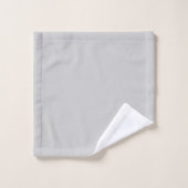 White Silver Bad Handdoek (Wasdoekje)