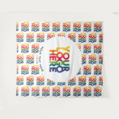 White Simple Business Logo & Tagline Wandkleed (Voorkant (horizontaal))