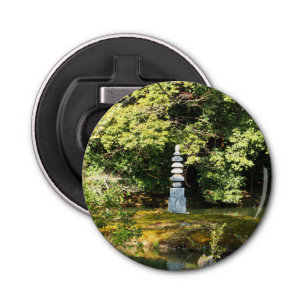 White Snake Pagoda / Hakuja No Tsuka Button Flesopener