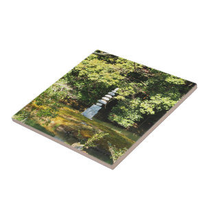 White Snake Pagoda / Hakuja No Tsuka Tegeltje