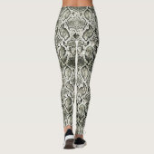 White Snake print Leggings (Achterkant)