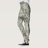 White Snake print Leggings (Links)
