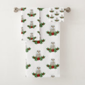 White Snow Christmas Owl (En situation)