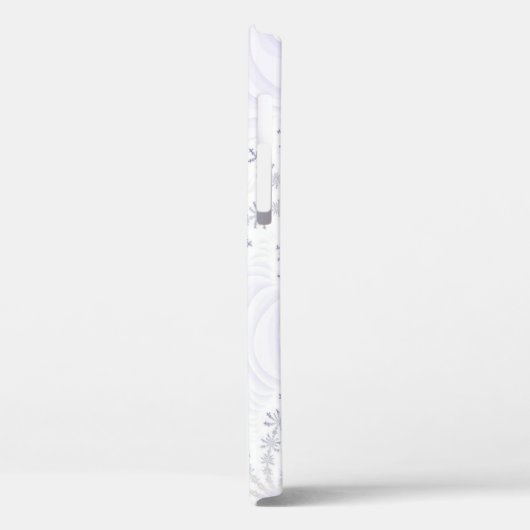 White Snowflake Fractal Case-Mate iPhone Case (Achterkant / Links)