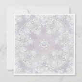 White Snowflake Kaart (Voorkant)