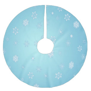 White Snowflake Kerstboom Rok