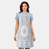 White Snowflake Schort (Gedragen)