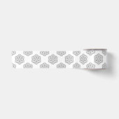 White Snowflake Star Pattern Wrapping Lint (Voorkant)