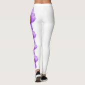 White South Dakota State Pasque Leggings (Dos)