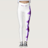 White South Dakota State Pasque Leggings (Devant)