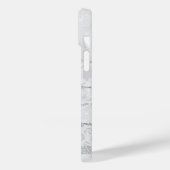 White Sparkle Glitter Case-Mate iPhone Case (Achterkant / Links)