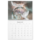 White Spirit Animals Art Agenda 2013 Kalender (Jan 2027)