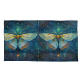 White Spirit Moth Kussensloop (Achterkant-Links)