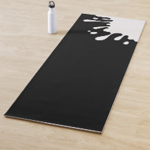 White Splash op Black