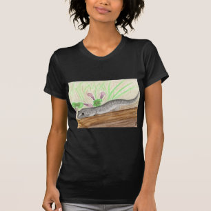 White Spotted Gray Salamander T-shirt