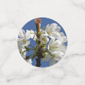 White Spring Bloom Confetti (Kleine voorkant)