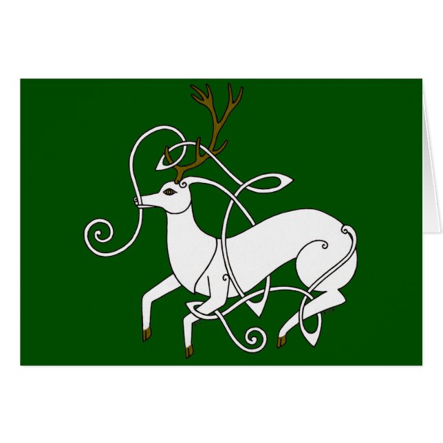 White Stag card (Voorkant Horizontaal)