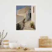 White Stairway House Poster (Cuisine)