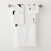 White Stallion Artwork Bad Handdoek (Insitu)