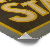 White Star Coffee Vintage Frog Poster (Coin)