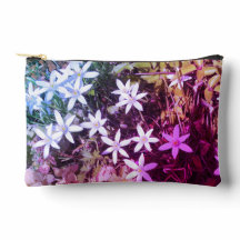 White Star Flower kleine accessoire zak