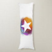 White Star Lichaamskussen (Voorkant Verticaal)