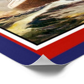 White Star Line Britannic Ship Poster (Hoek)