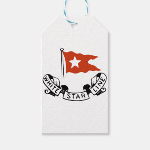 White Star Line-logo Cadeaulabel