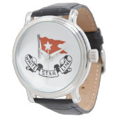 White Star Line Logo Horloge (Gekanteld)