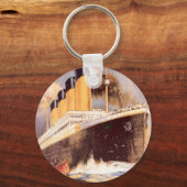 White Star Line Logo Sleutelhanger (Achterkant)