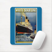 White Star Line Muismat (Met muis)