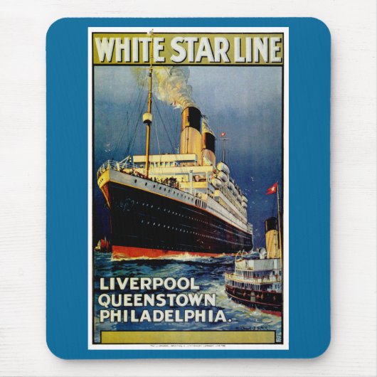 White Star Line Muismat (Voorkant)
