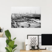 White Star Line's Pier Poster (Thuiskantoor)