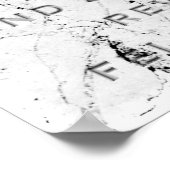 White Stone "PAARS HEART" Poster (Hoek)