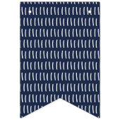 White Stripes Yellow And Blue Party Flags Vlaggetjes (Tweede vlag)